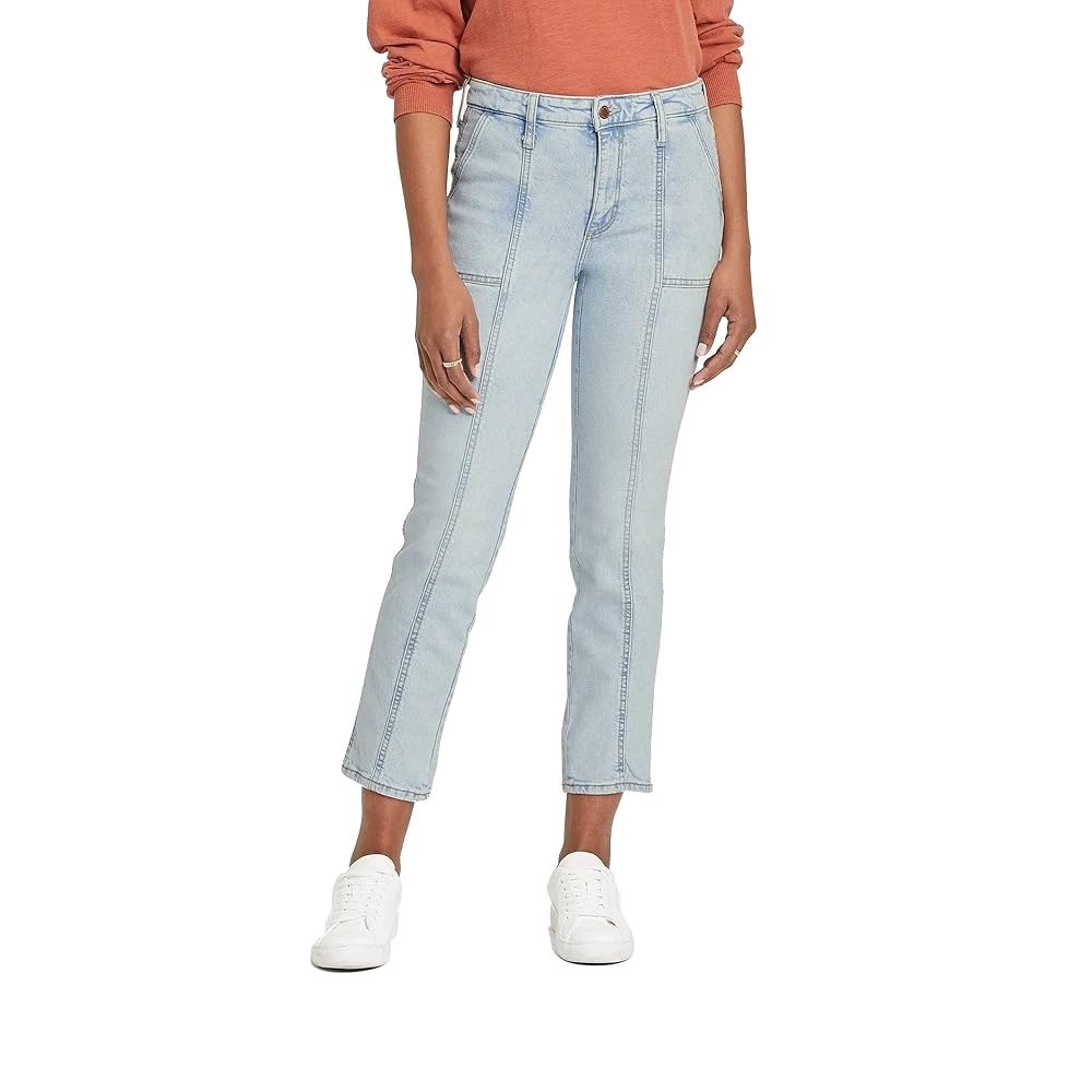 Universal Thread High Rise Lin Straight Jeans NWOT Sz 00/24R